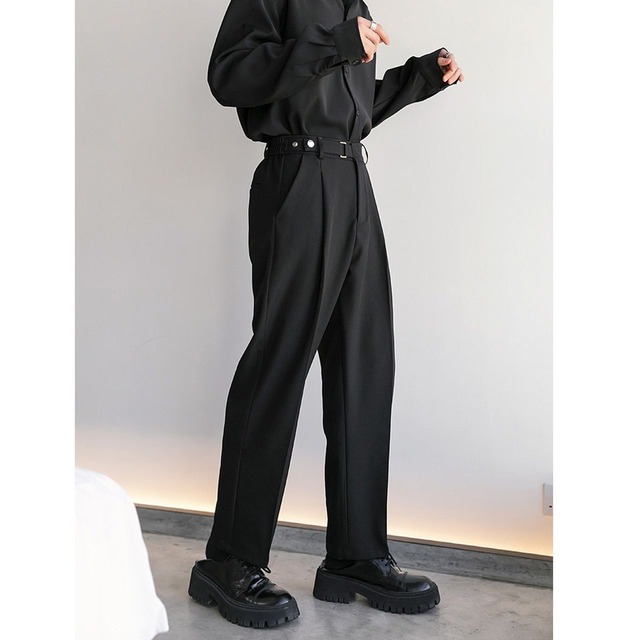 Straight-leg suit pants(MT1498)