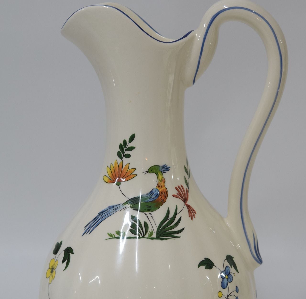 GIENジアン　陶器　花瓶　フラワーベース　ヴィンテージ　フランス製 GIENジアン 陶器 花瓶 フラワーベース ヴィンテージ フランス製