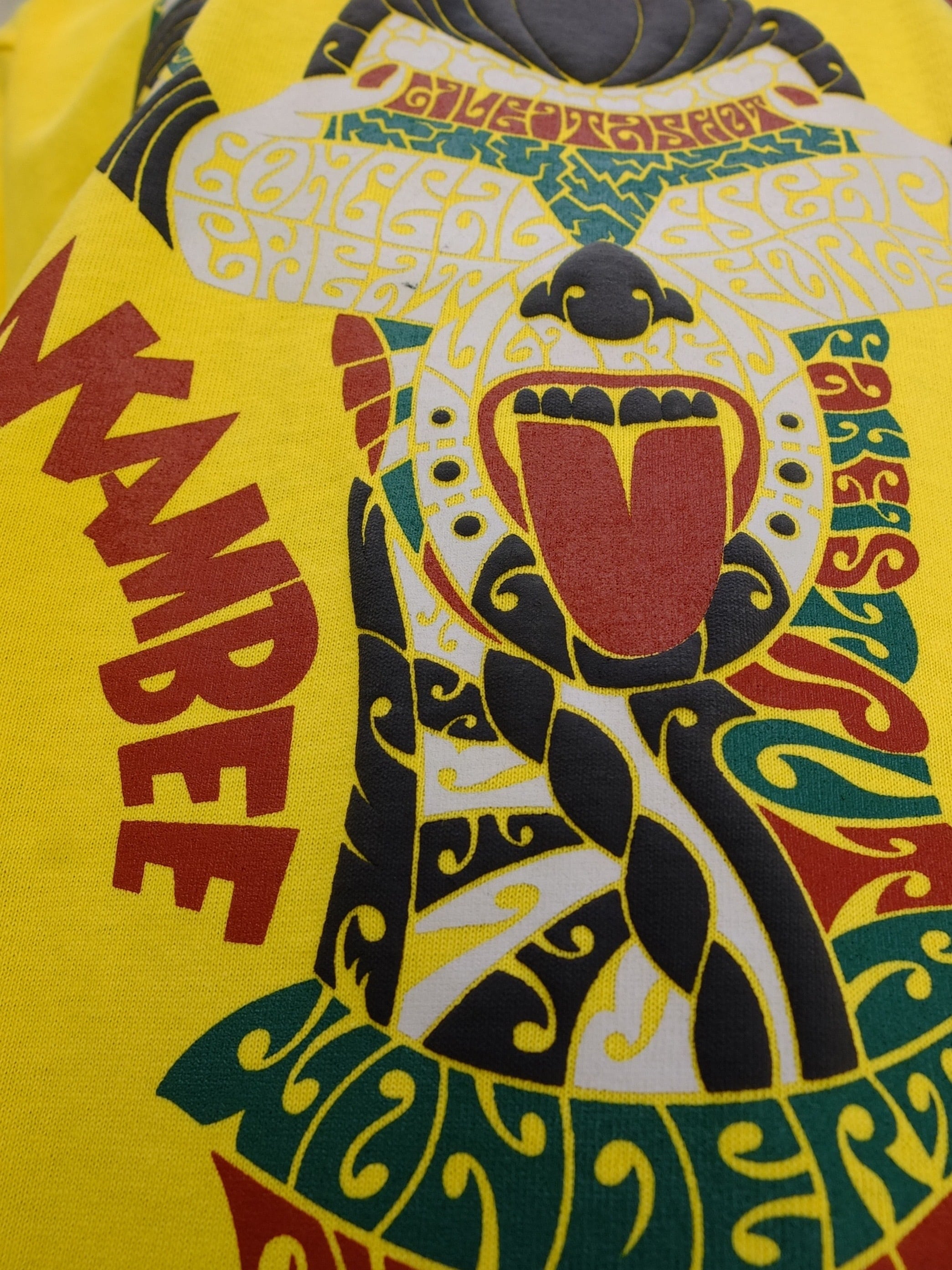 あかんべえのTシャツ ~後ろの正面、俺ぇ~ C/#ビタミンイエロー