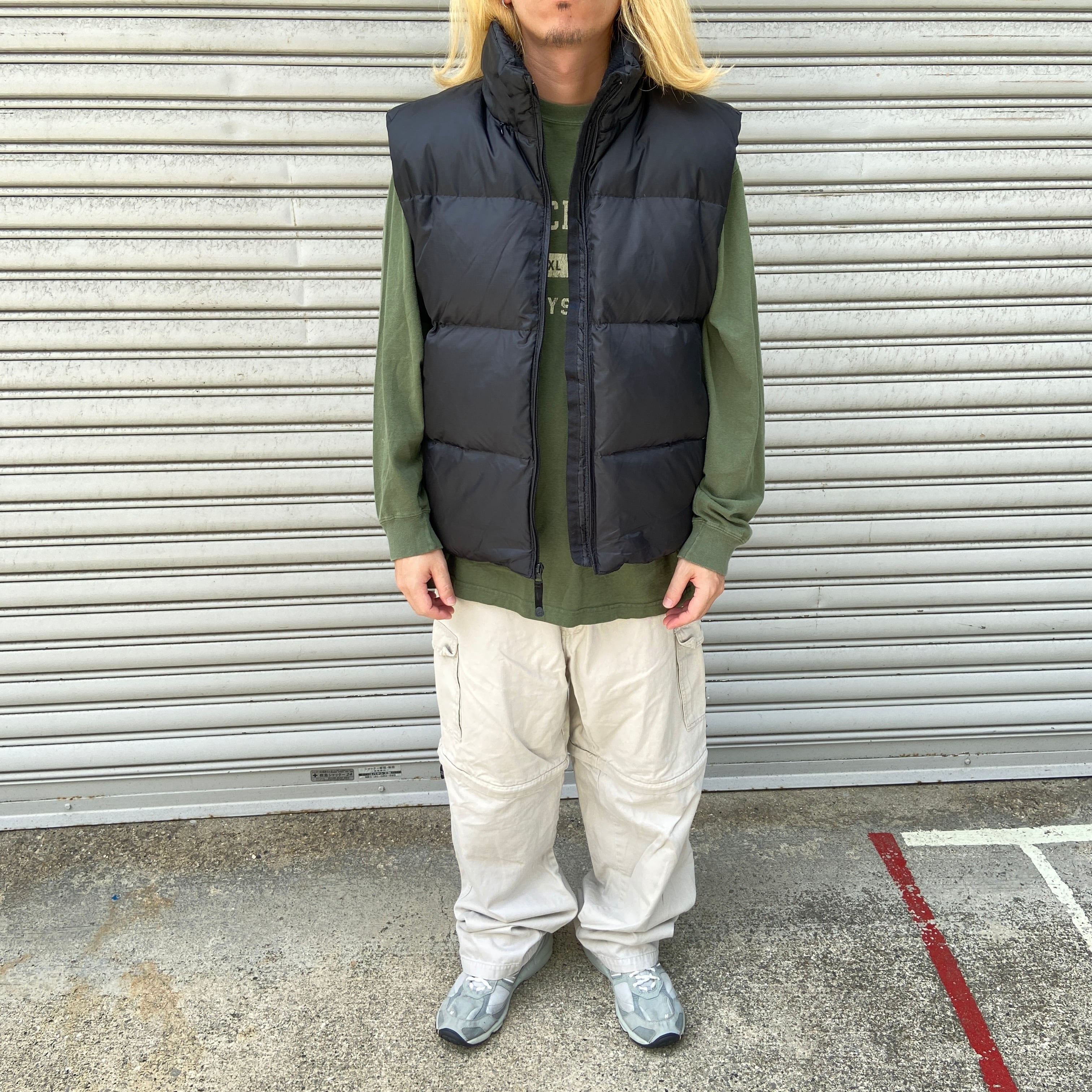 【Vintage】OLD GAP〈ダウンジャケット 90s XL グレー〉