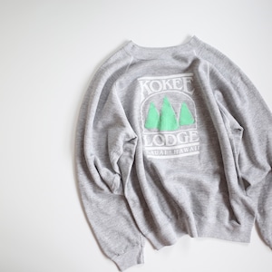 80-90s KOKEE LODGE print sweat
