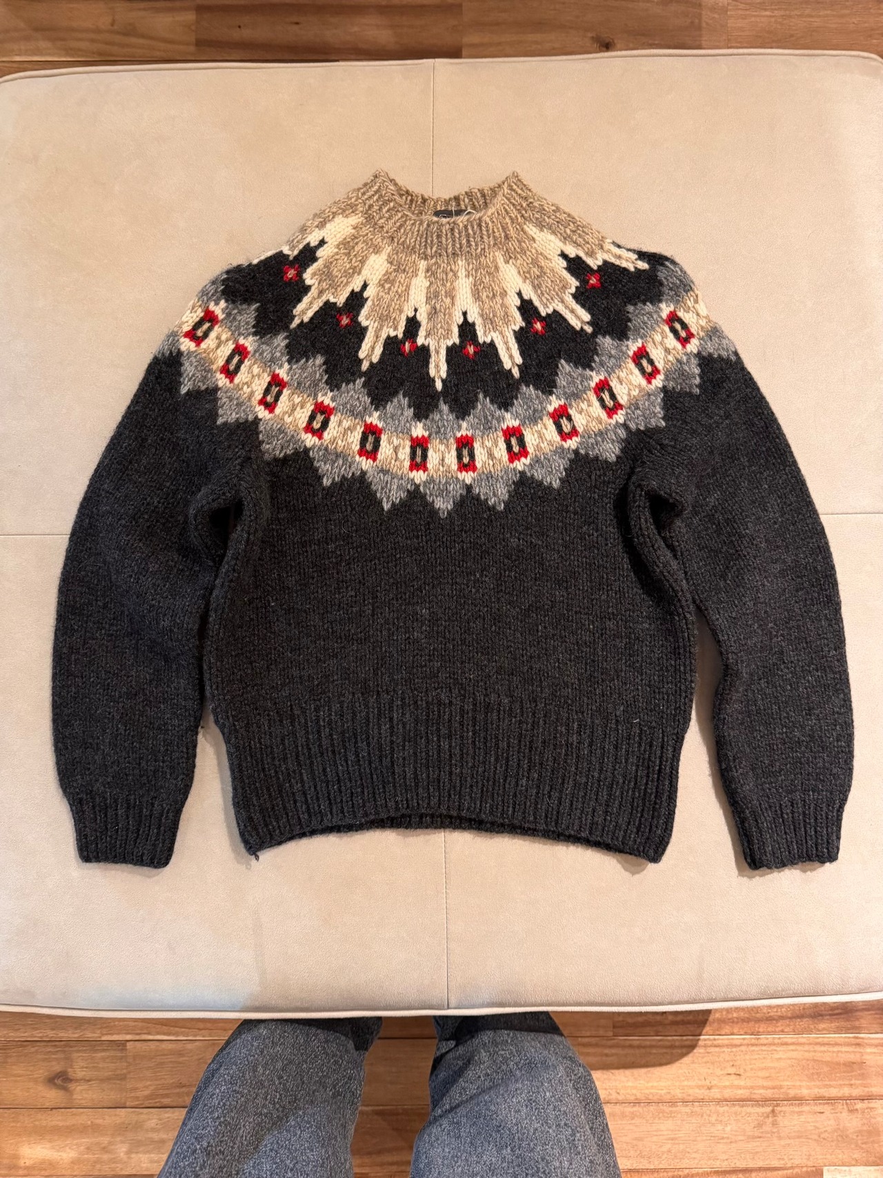 BANANA REPUBLIC Fair Isle Lambswool Sweater