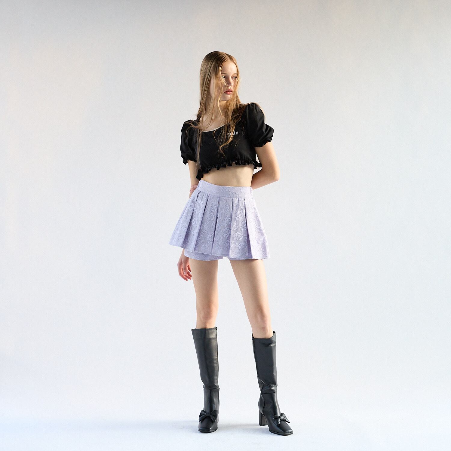 pain】レーシィフレアショートパンツ | lilLilly official webstore