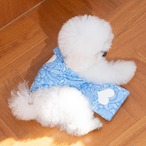 【puppygallery公式】Paisley Lover icepack pouch blue