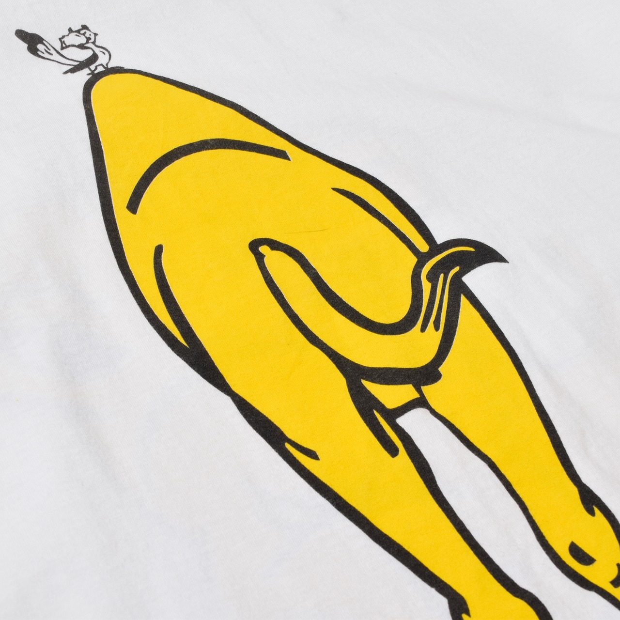 90〜00s キャメル キャラクター プリントTシャツ ホワイト