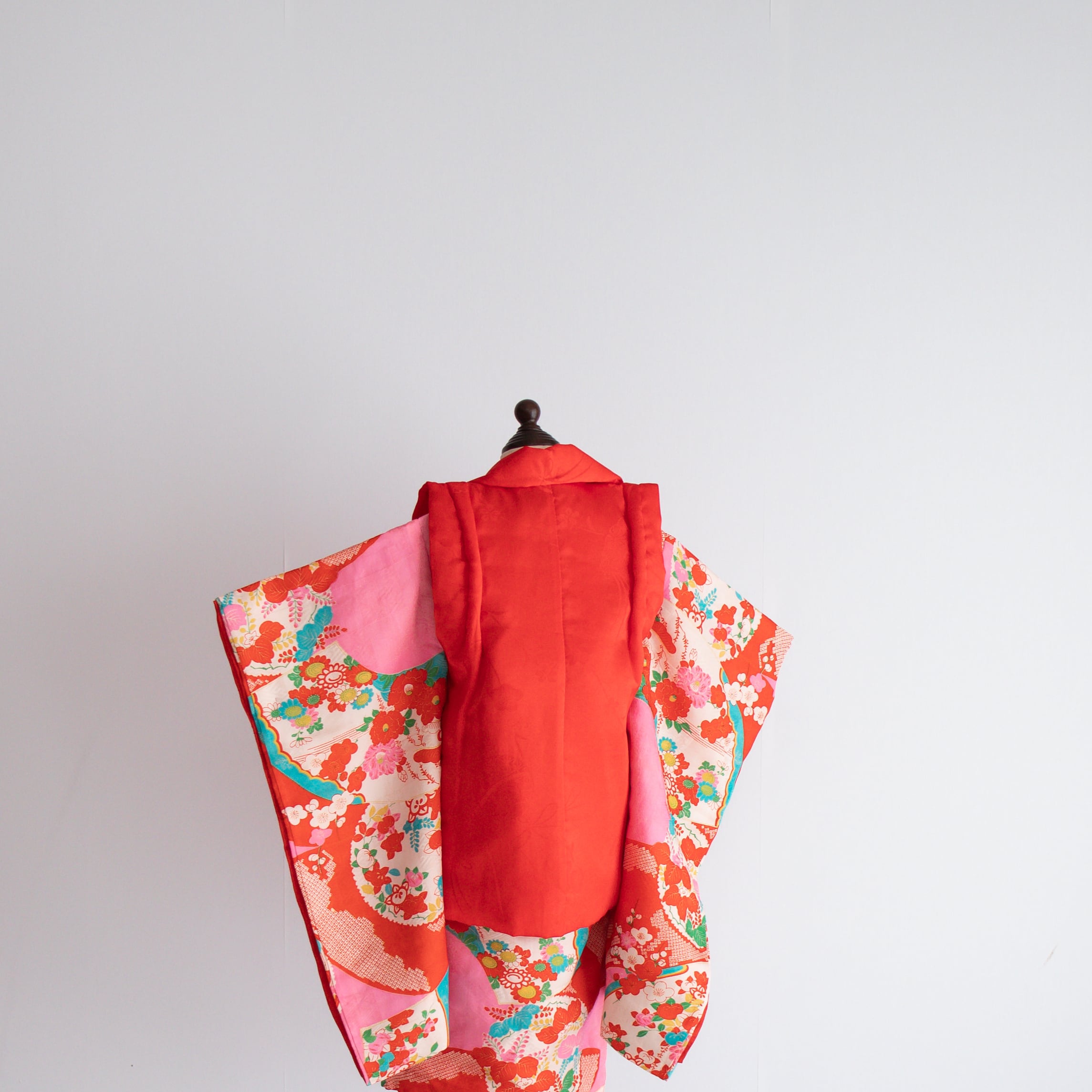 女の子被布style『花重ね』/SS3014 (対応身長目安 85㎝~93cm)