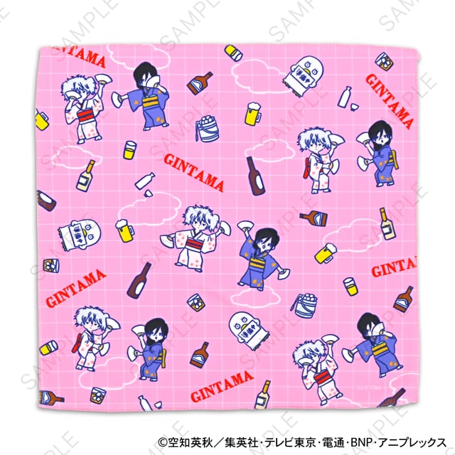 銀魂 ビィズニィズ ハンドタオル パー子とヅラ子