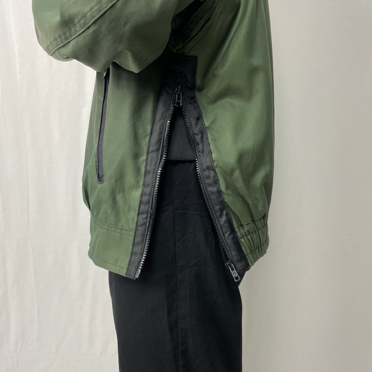 90年代 カナダ FISERY OFFICER ショート丈 ワークジャケット メンズXL 