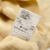adabat アダバット ドッグ デザイン ウール ニット セーター 4/アイボリー メンズ ゴルフ