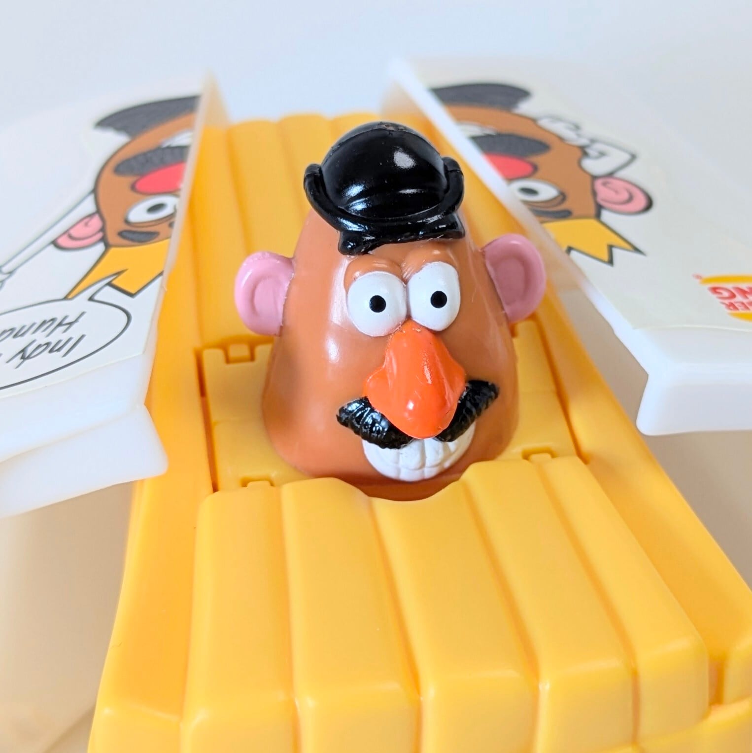 ☆VINTAGE1998☆【 ミスター・ポテトヘッド / トイストーリー 】『 Mr. Potato Head "Indy Fry Hundred" Speedster 』US限定 BURGERKING MealToy / バーガーキング / ミールトイ / キッズミール〚アメリカン雑貨 アメトイ〛