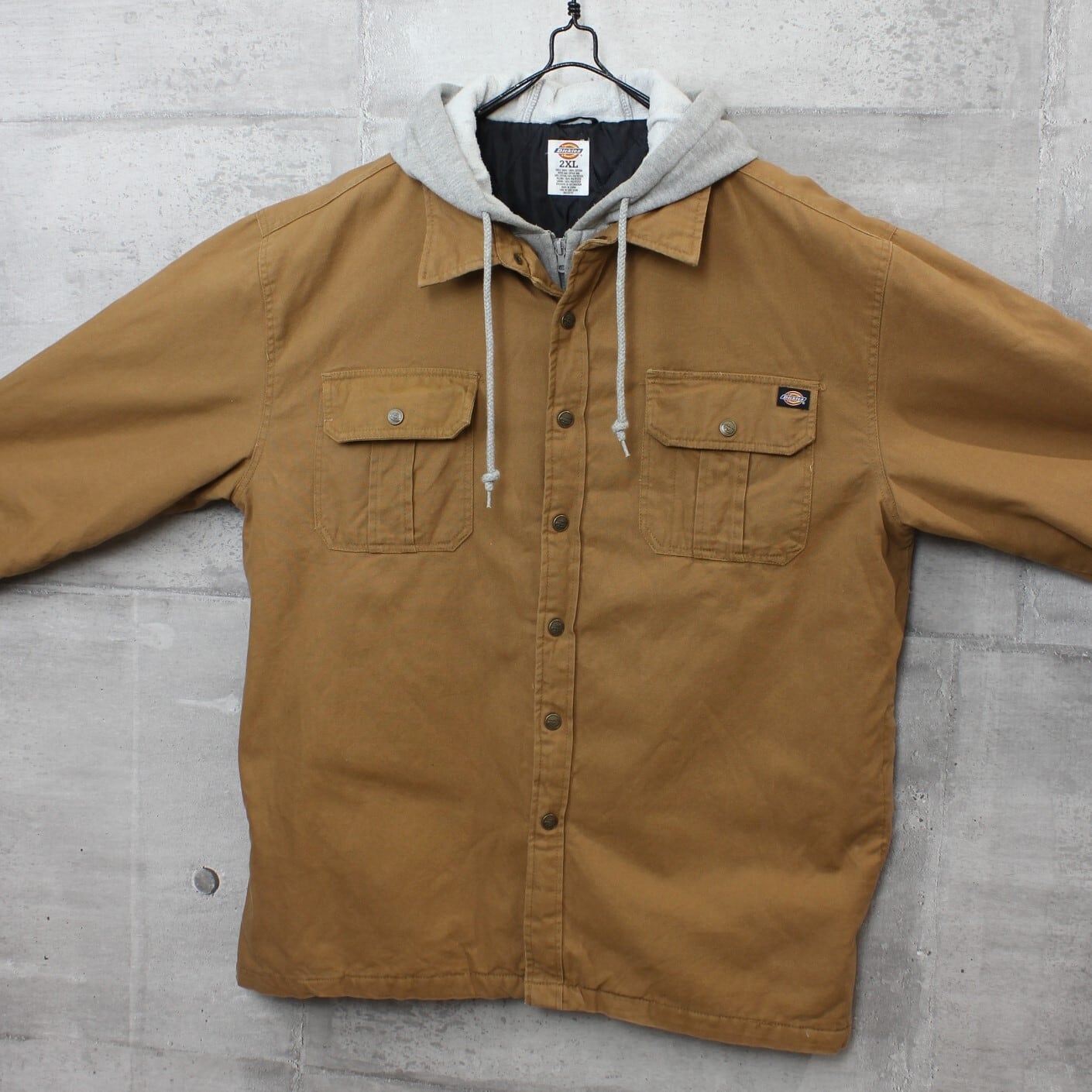 送料無料 USED ジャケット アウター メンズ USA 古着 Dickies