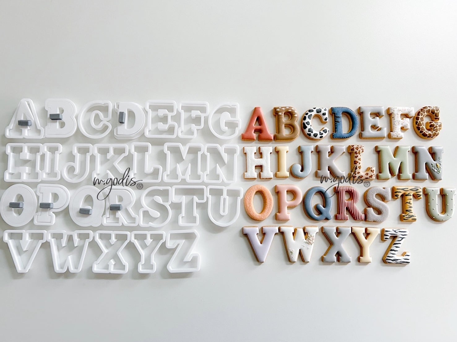 単品】alphabet 【クッキーカッター cookie cutter】 | mgodis