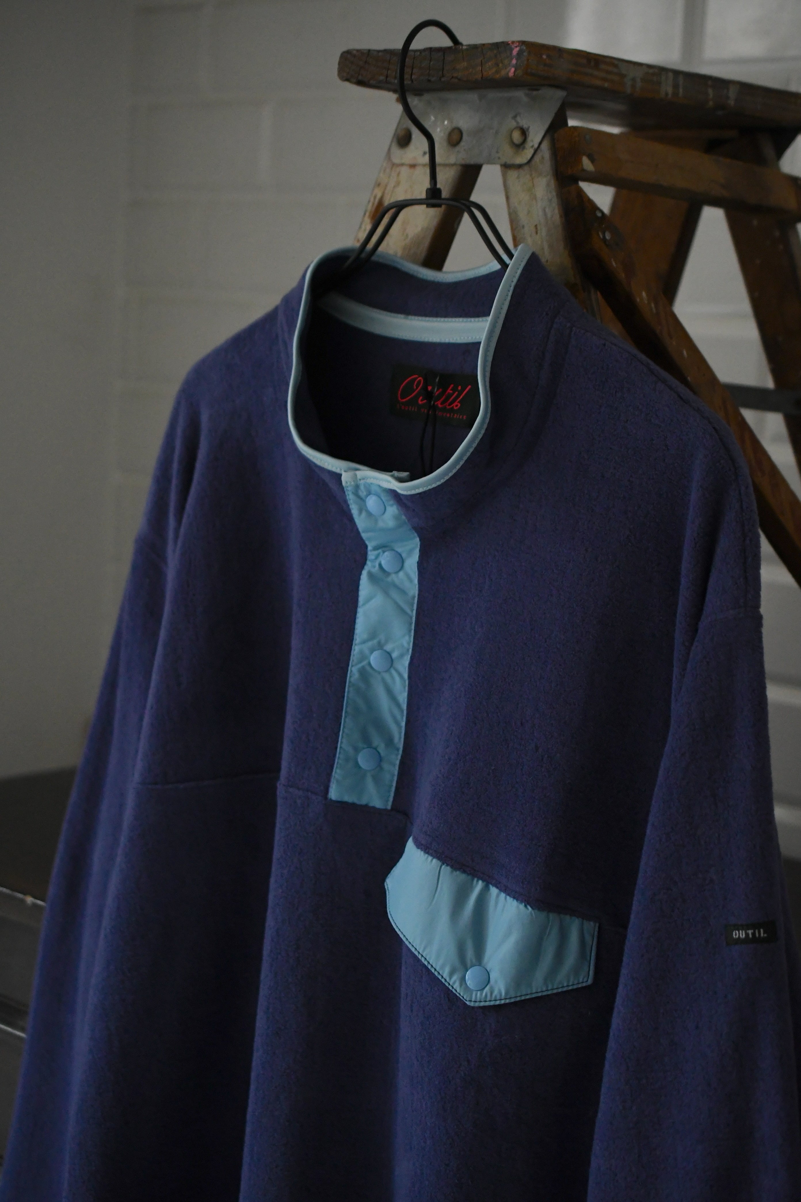 OUTIL / MAILLE GENERAC (NAVY BLUE) | nariwai