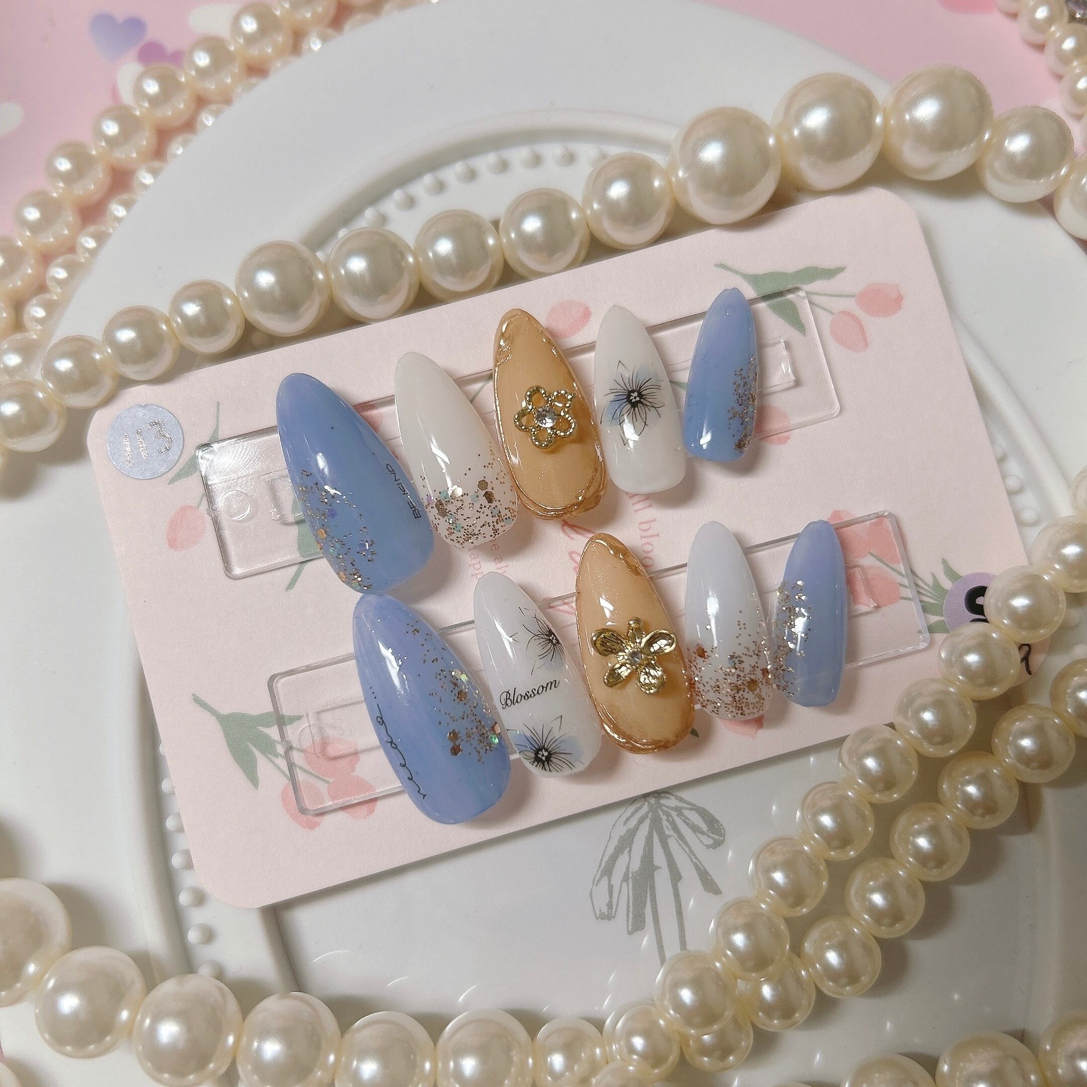 ネイルチップフラワーno.14 | AZU Nail