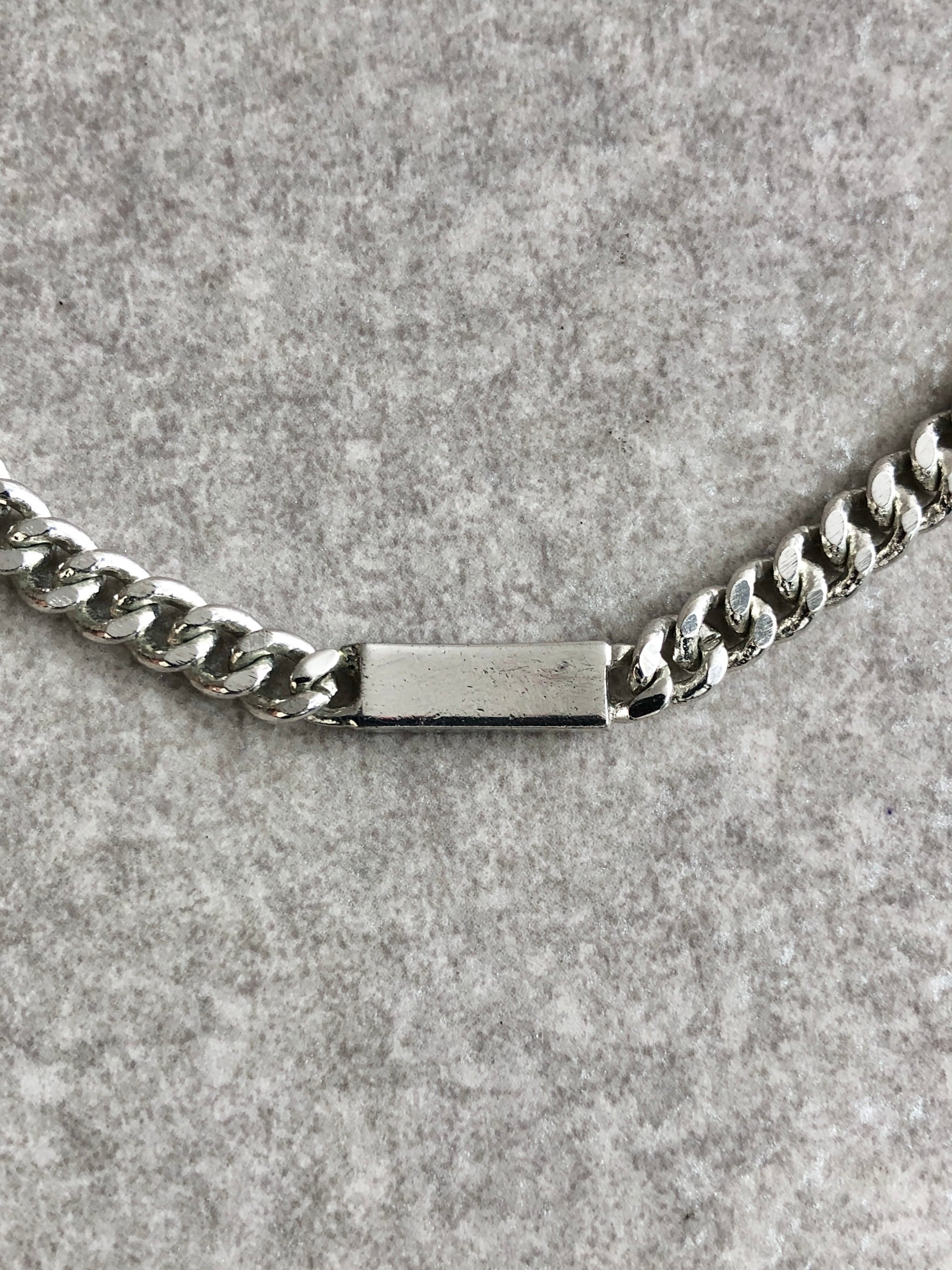 Christian Dior クリスチャン ディオール ブレスレット シルバー ロゴ