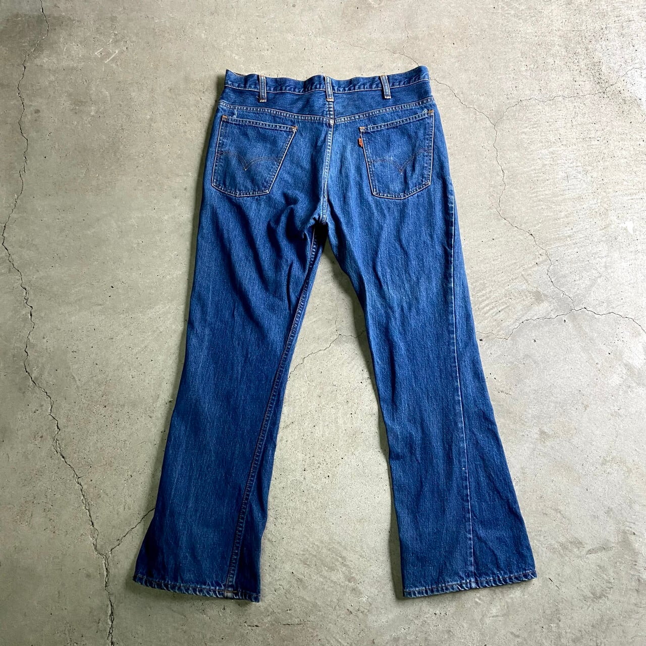 70年代 ビンテージ オレンジタブ スモールe Levi's リーバイス 646