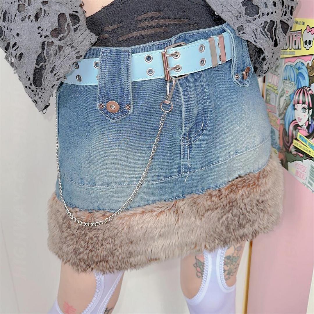 チェーン付き2連穴ベルト（全4色） / HWG1080 | HiGHWAY-G