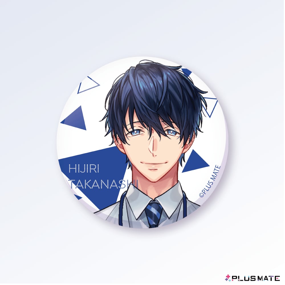 PLUSMATE ねこ缶バッジ 小鳥遊聖 PLUSMATE 缶バッジ 小鳥遊聖 | PLUSMATE × ニジカレ OFFICIAL STORE