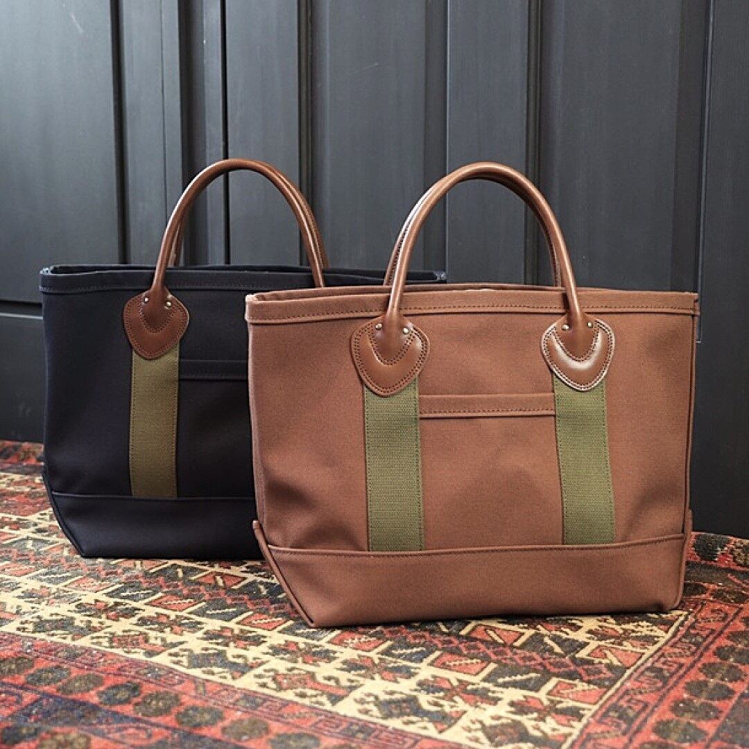 ほぼ新品Workersワーカーズ Leather Handle Tote Bag Workers ワーカーズ Leather Handle Tote Bag Medium レザーハンドル