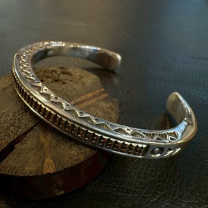 ライルセカテロ(Lyle Secatero) 14Kスクエアバングル Lサイズ