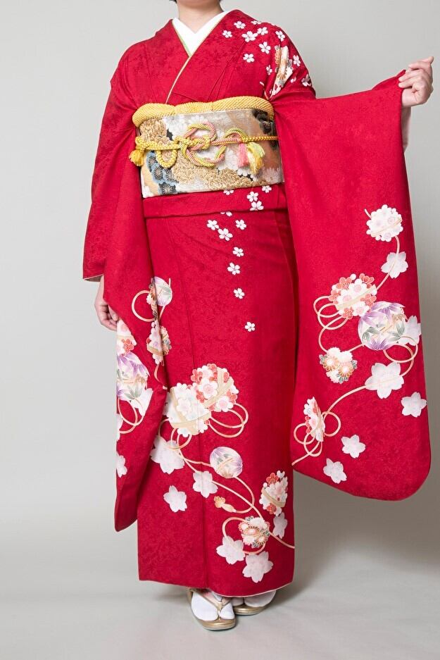 【レンタル】ふりそで FA-10(フリーサイズ)