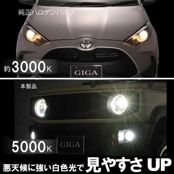 カーメイト(CARMATE) GIGA 車用 LEDヘッドライト S7シリーズ 5000K