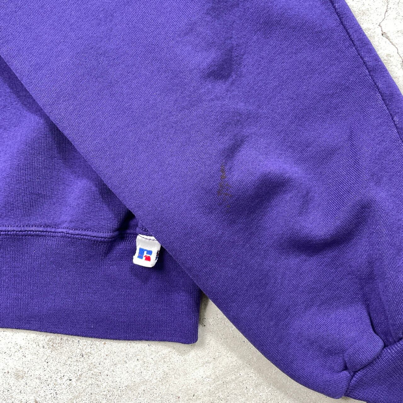 90年代 USA製 RUSSELL ATHLETIC ラッセル スウェットシャツ カレッジ