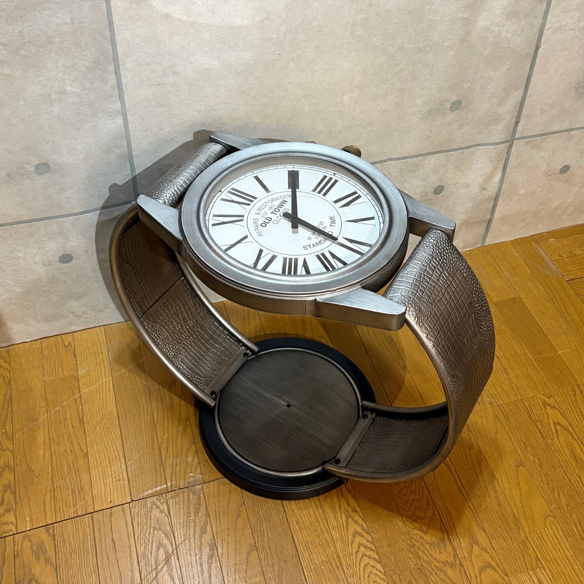 新品】ヴィンテージウォッチ風 サイドテーブル | 腕時計モチーフ