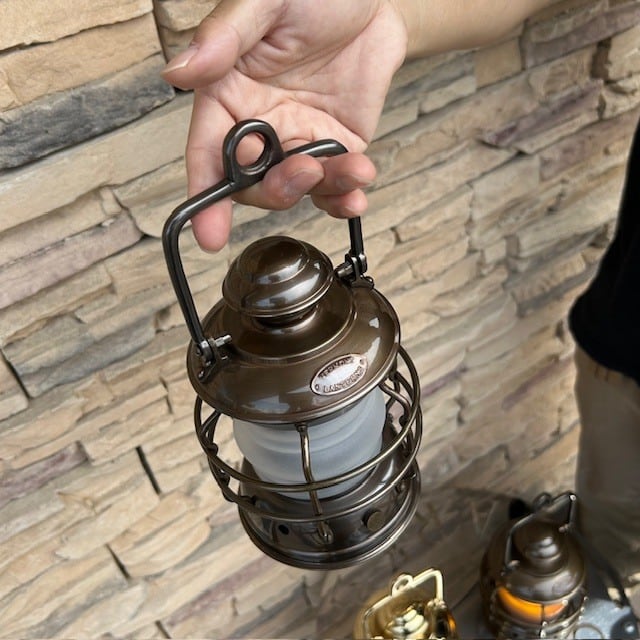 VERMONT LANTERNS ＜バーモントランタン＞ 】LED Antique Brass Mini