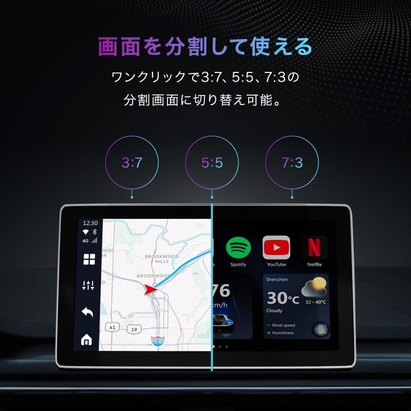 OTTOCAST PICASOU3 カーナビがスマホに早変わり オットキャスト