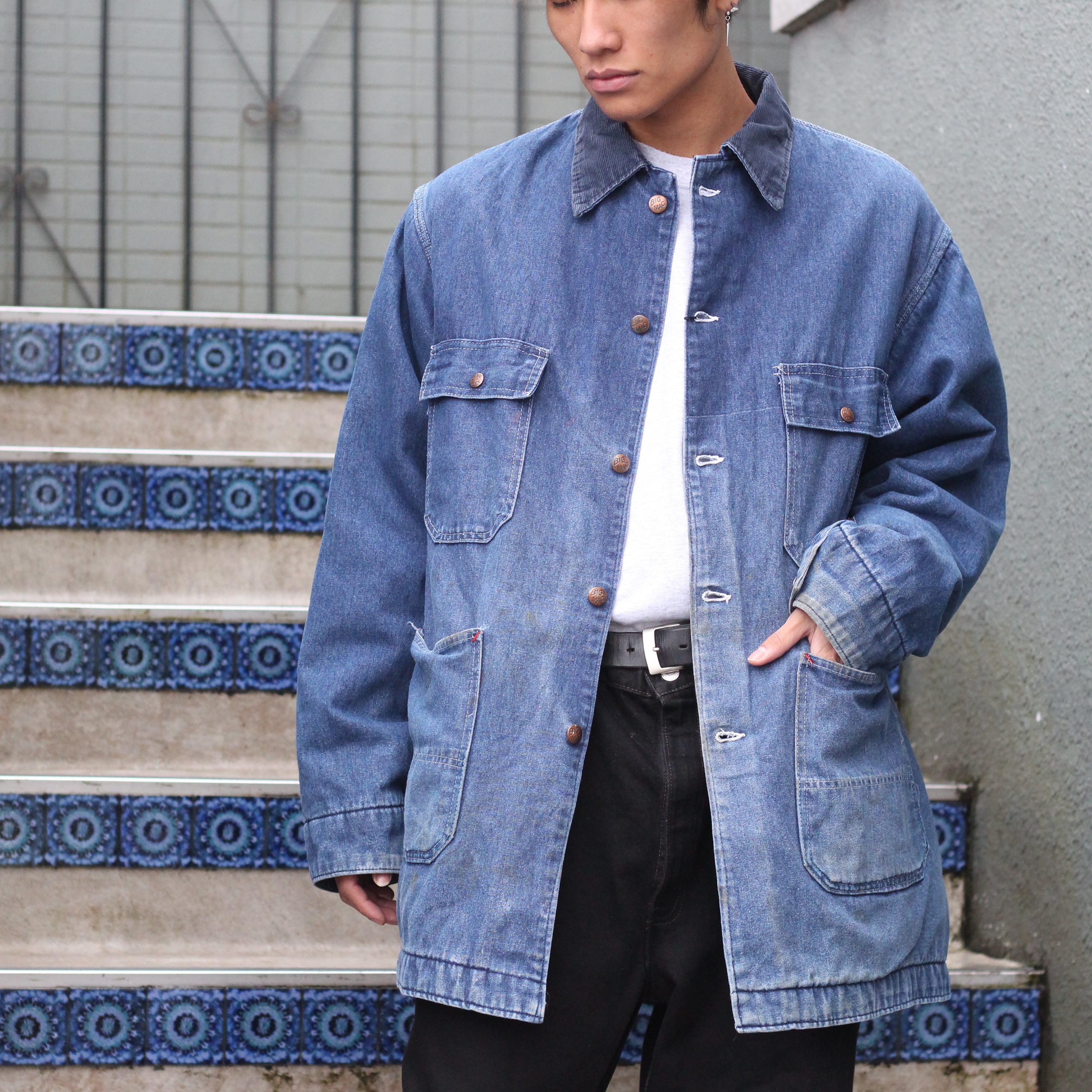 【DANTON/ダントン】COVERALL JACKET