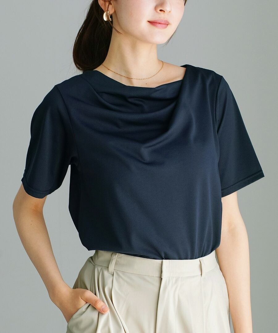 SALE 20％OFF】【 汗ジミ防止・撥水・速乾 】シルケットカットソー