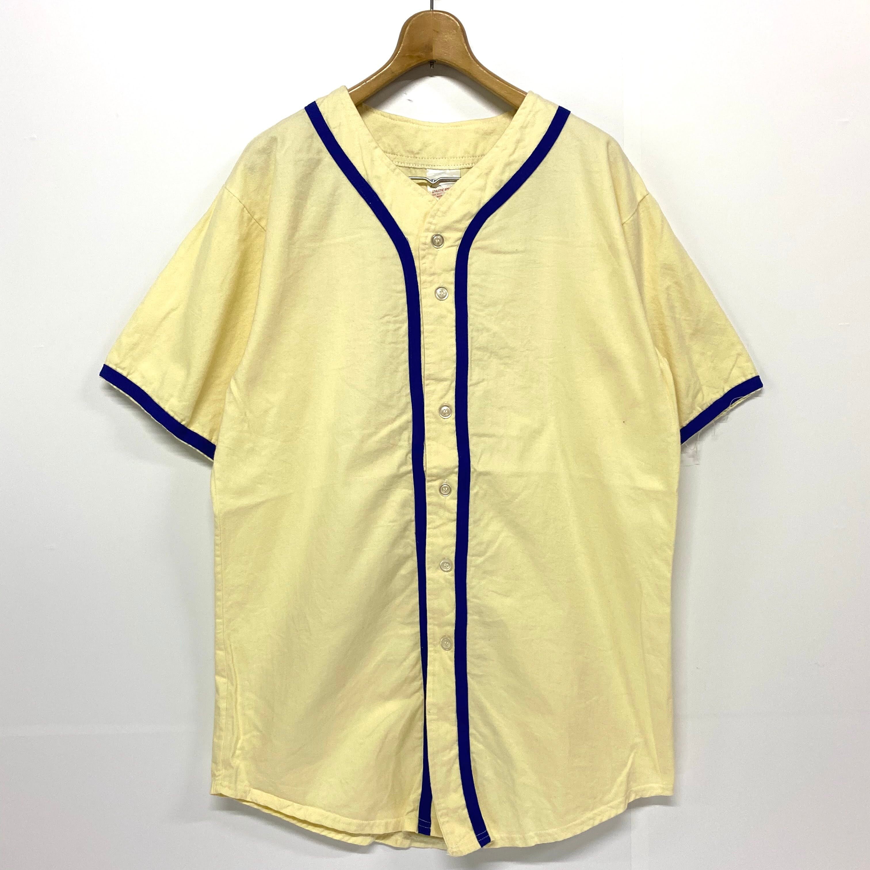 90年代 TEAMWORK ゲームシャツ ベースボールシャツ USA製 メンズXL ヴィンテージ /eaa351710
