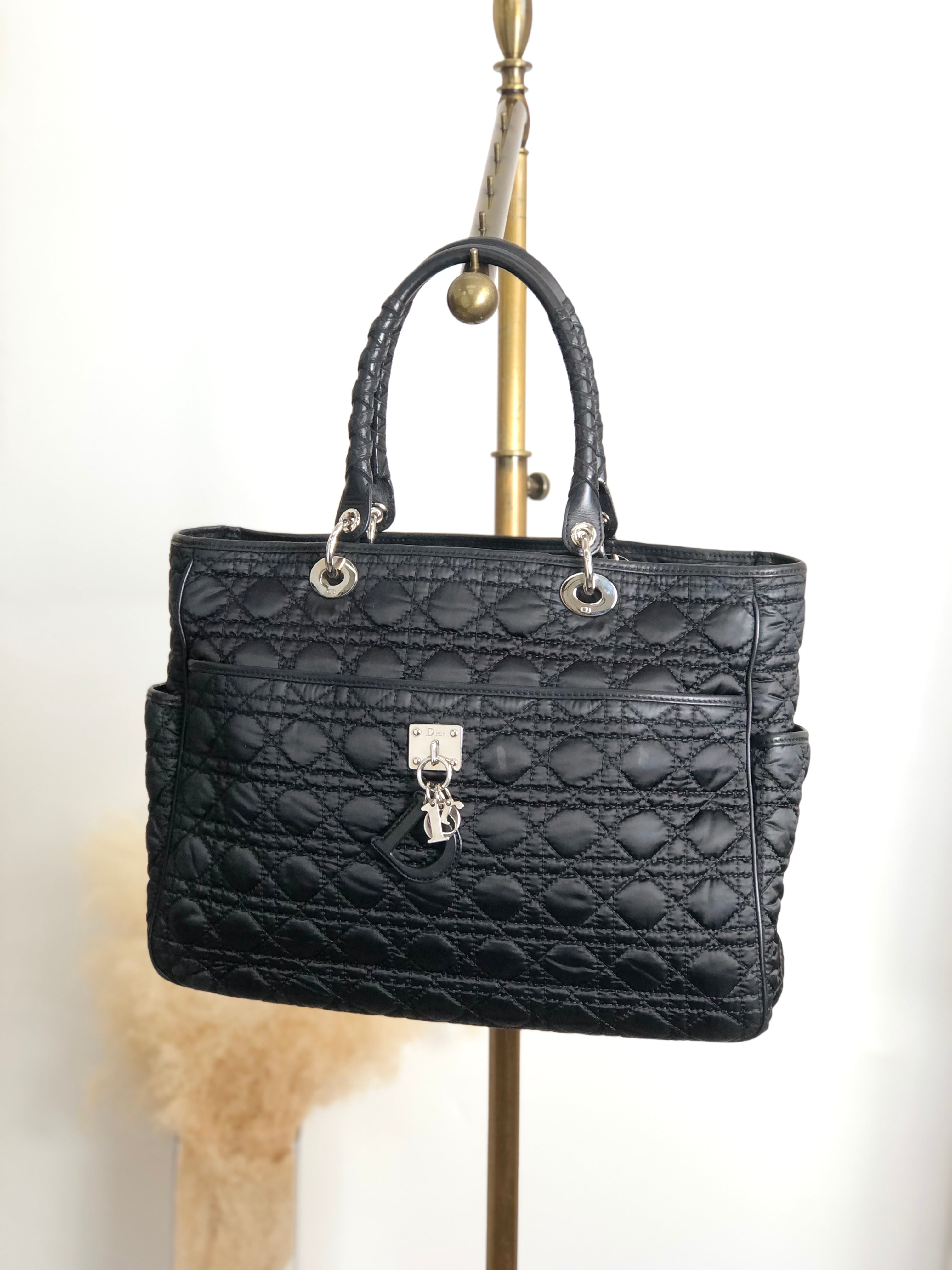 Christian Dior クリスチャン ディオール カナージュ トートバッグ