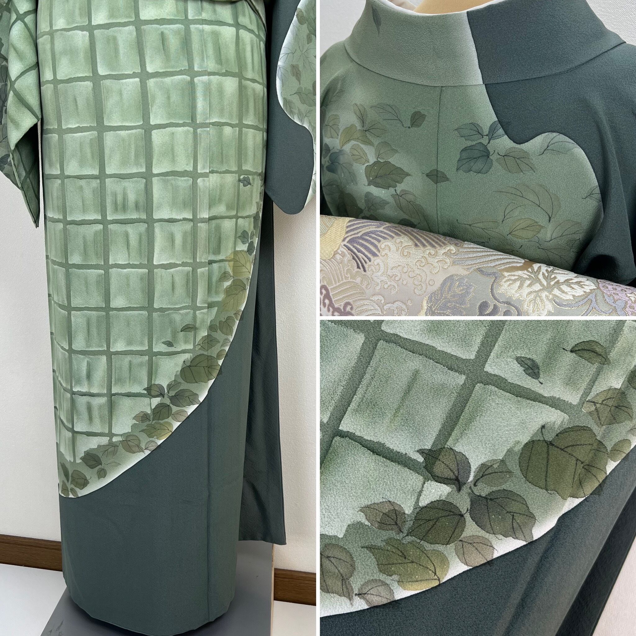 上品【友禅】手描き友禅 訪問着 正絹s697 | 着物 夢美月