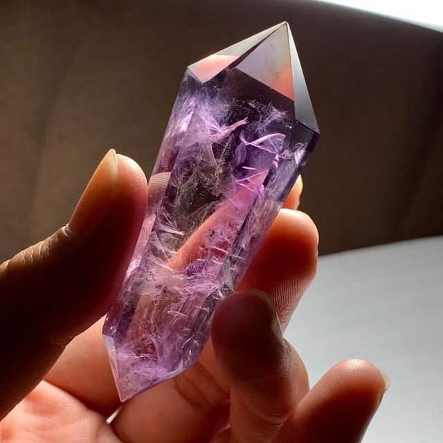 3.透明度抜群！ブラジルバイヤー州産☆アメトリン ダブルポイント