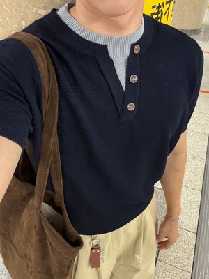 Ｍaison Layered Half Summer Knit (4color)