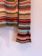 Border turtleneck top