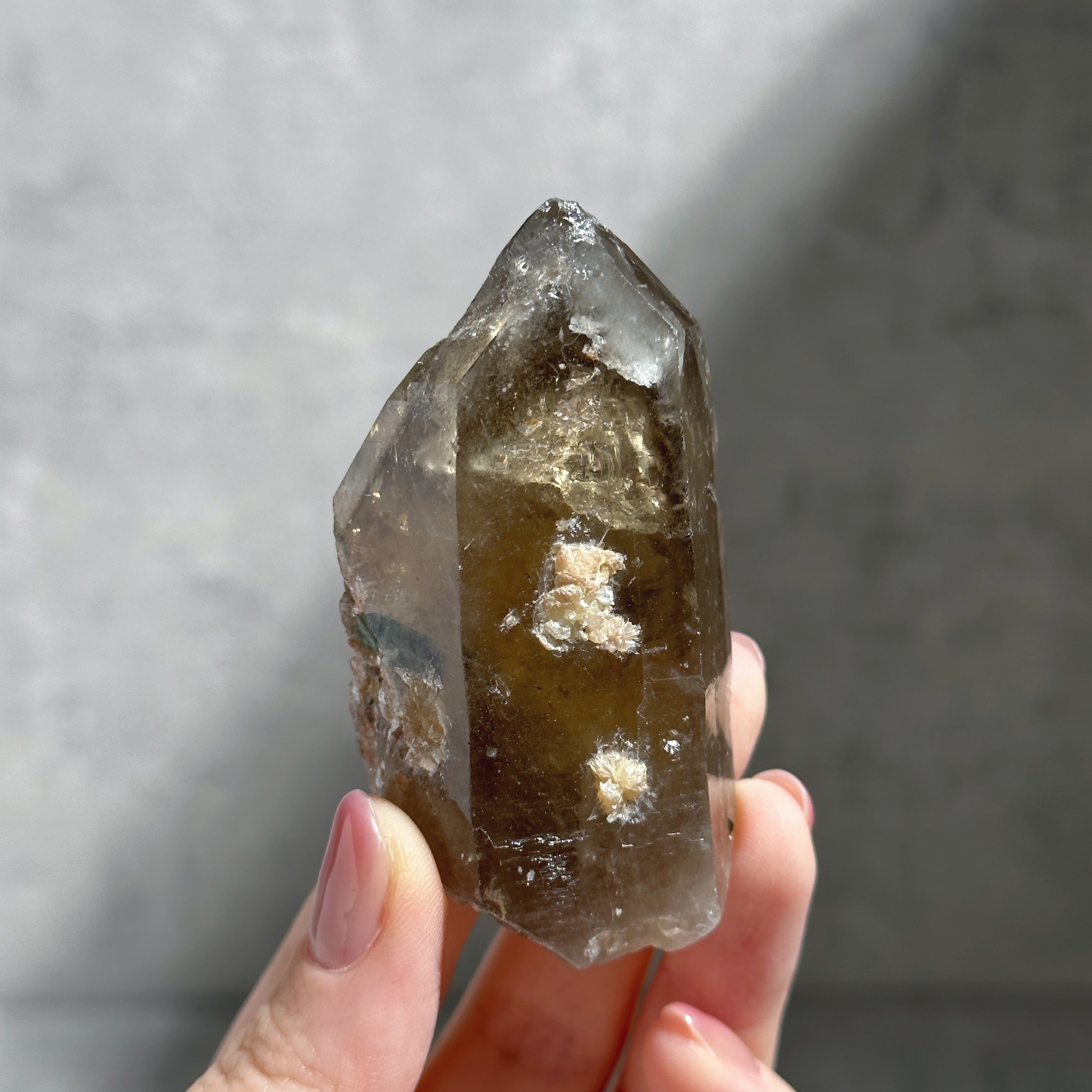 超激レア❗️❗️ シトリン in トルマリン 水晶 天然石 原石 パワーストーン 超激レア❗️❗️ シトリンin トルマリン 水晶天然石原石
