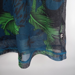 アディダスオリジナルス　タンクトップ　ビッグロゴ　トレフォイル　花柄　緑