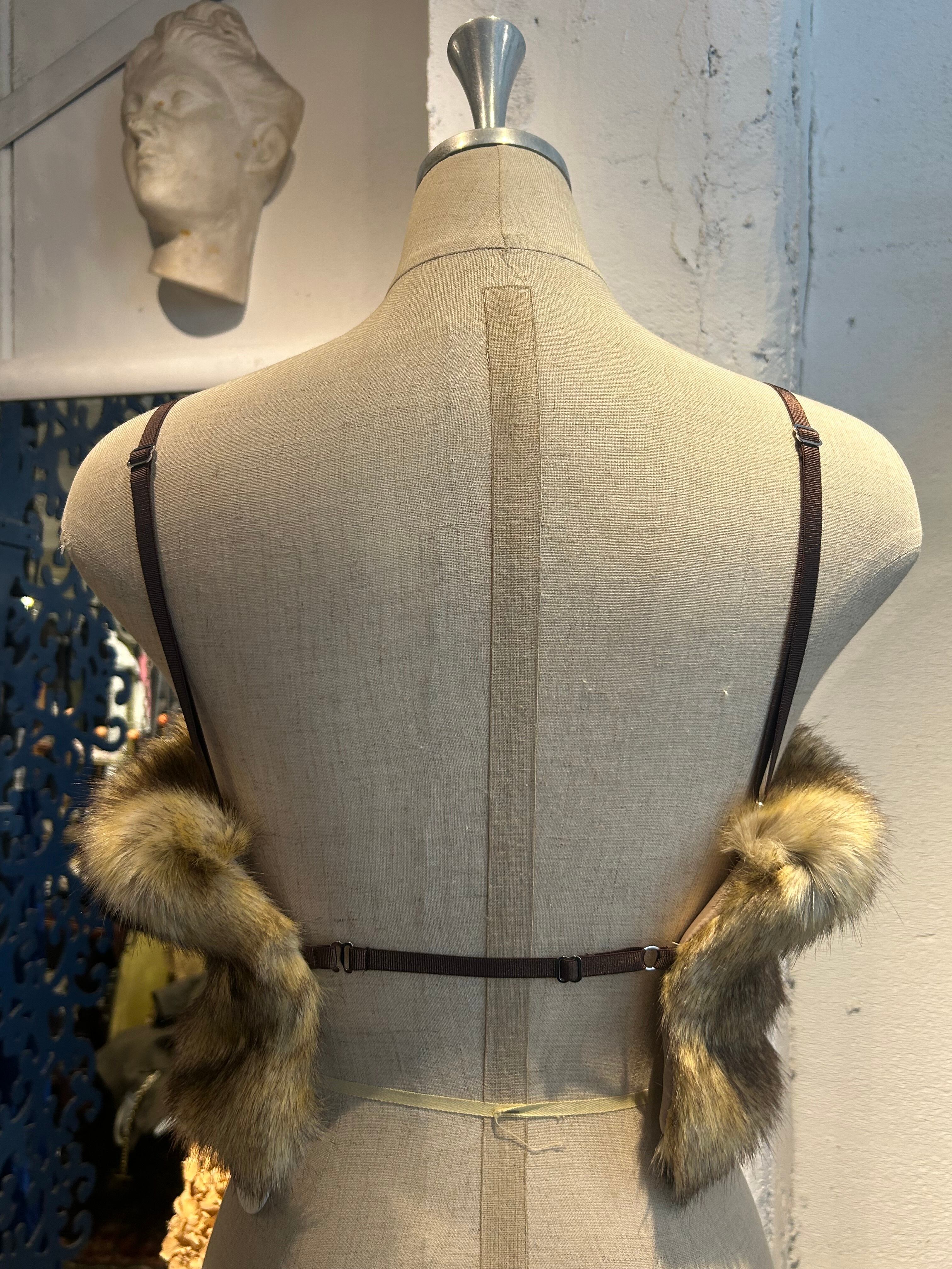 FUMIETANAKA animal fur bustier | AAR