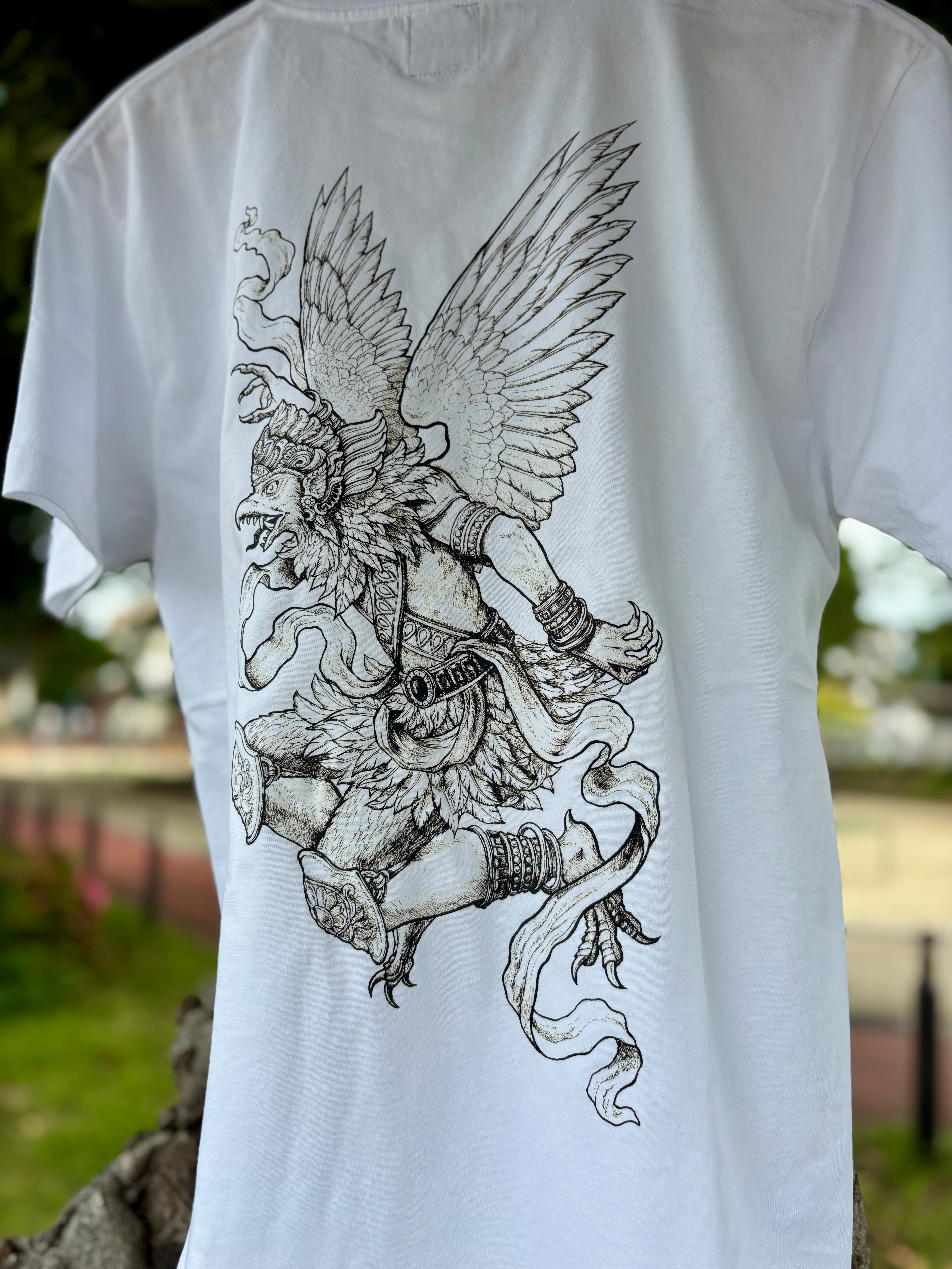 GARUDA Tee (WHITE) | Imperialskateboard