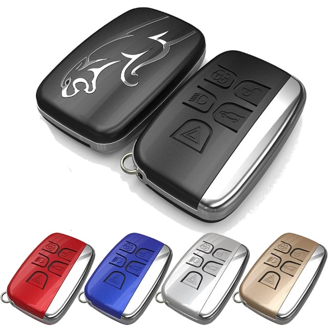 キーケース キーホルダー 5ボタン用 Jaguar ジャガー