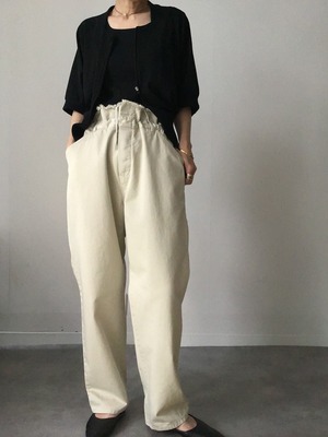 Easy work pants/ attick【beige】