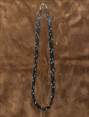 【Santo Domingo】5 strand Heishi Necklace / Ramona Bird