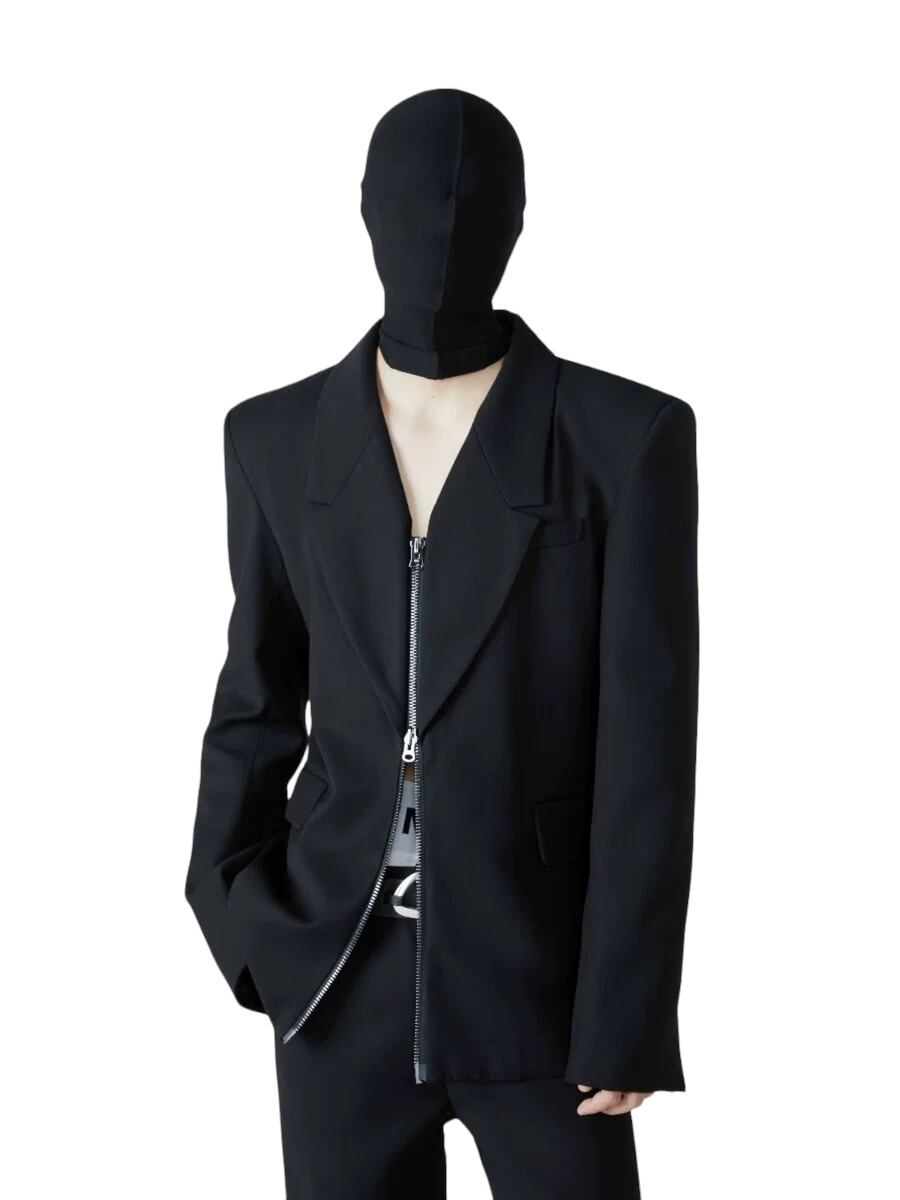 国内で当店のみ FRKM SCD - Structured PU Cropped Jacket FRKM SCD】Cropped Puffer Jacket | SentiCe