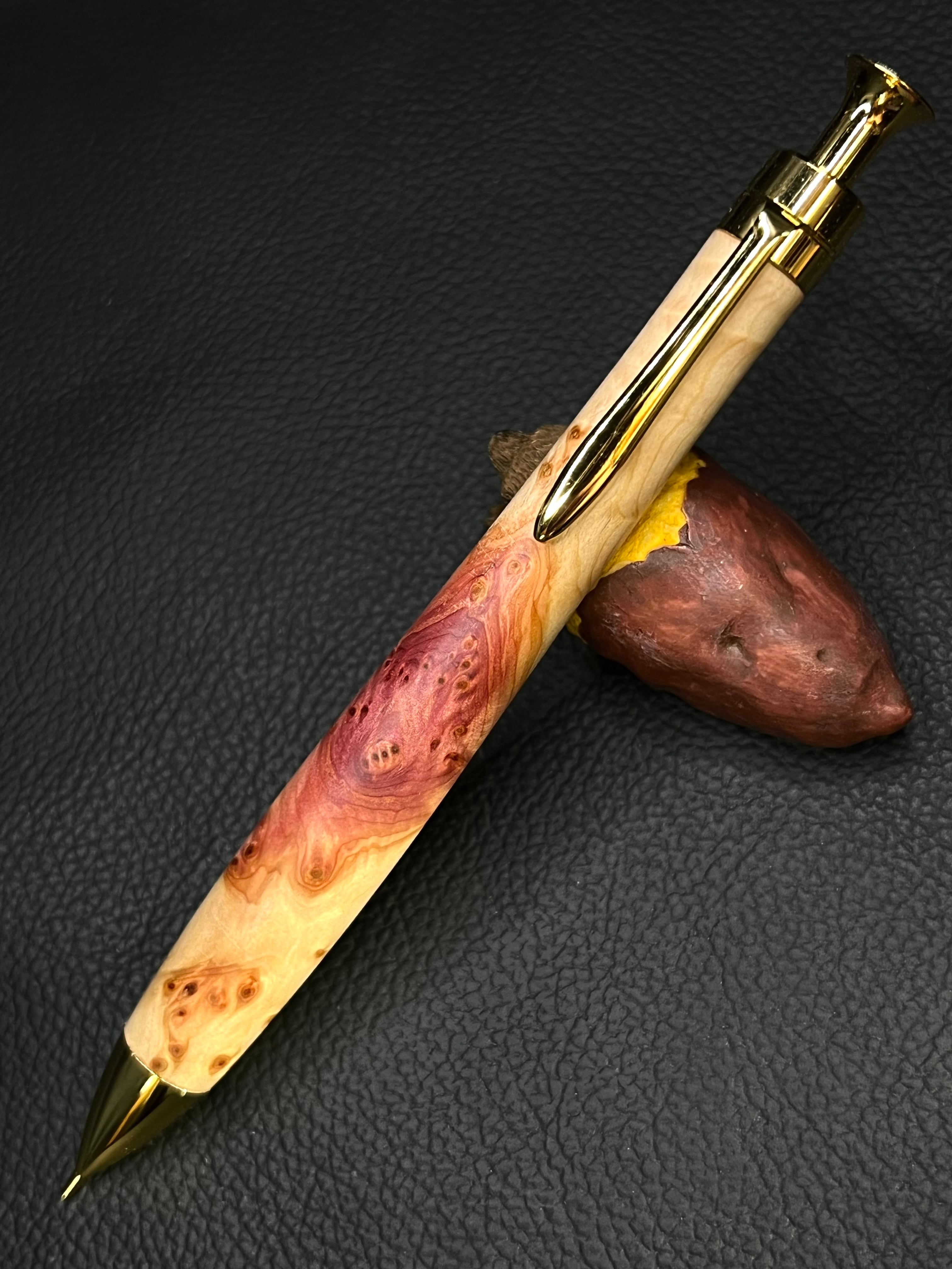 9 極上＋花梨瘤 紅白 | こぶた工房