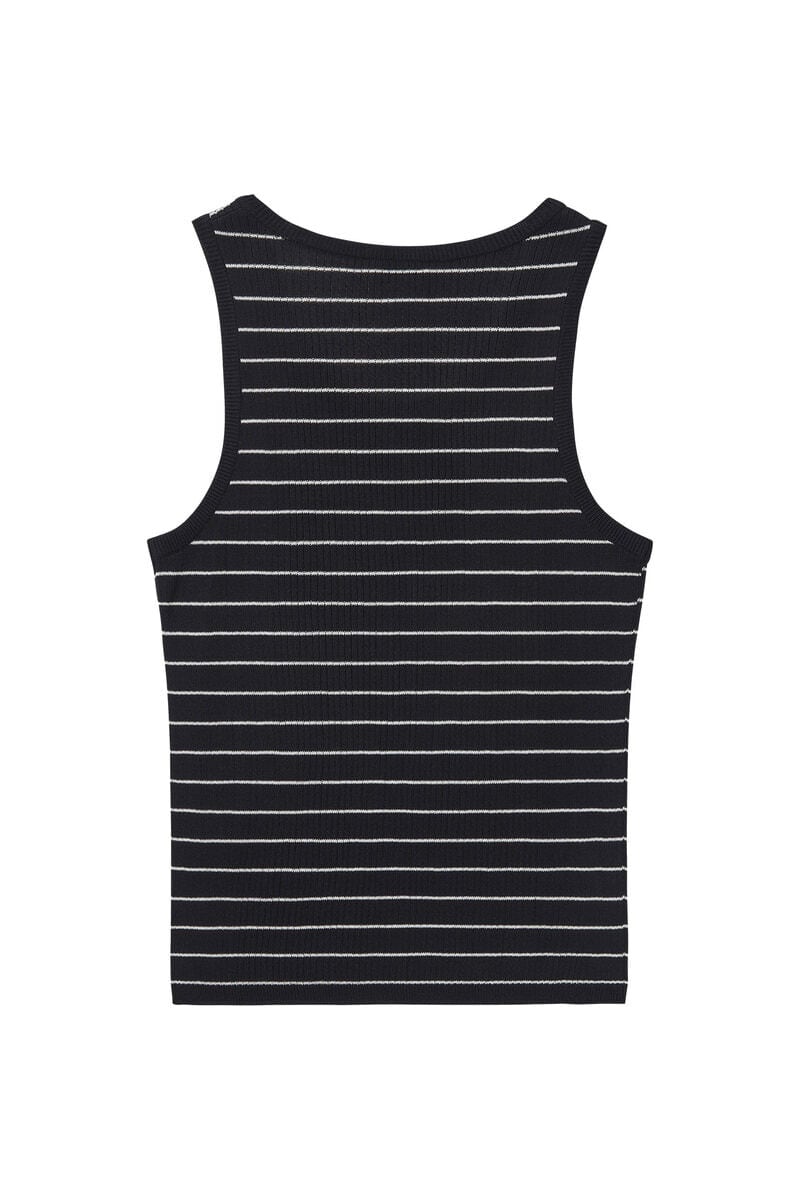 NOICE LOGO STRIPED SLEEVELESS TOP ★送料込 在庫少なめ!☆RIIZE ウォンビン 着用!!【NOICE】LOGO STRIPE