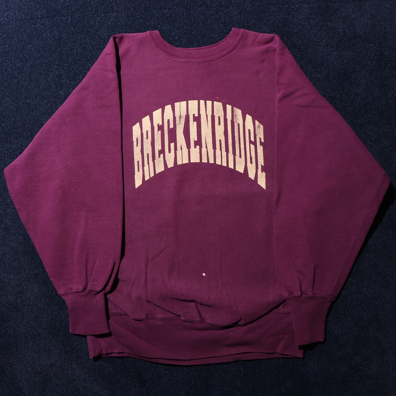 雰囲気◎ XL 紫 90s USA パープル リバースウィーブ チャンピオン スウェット