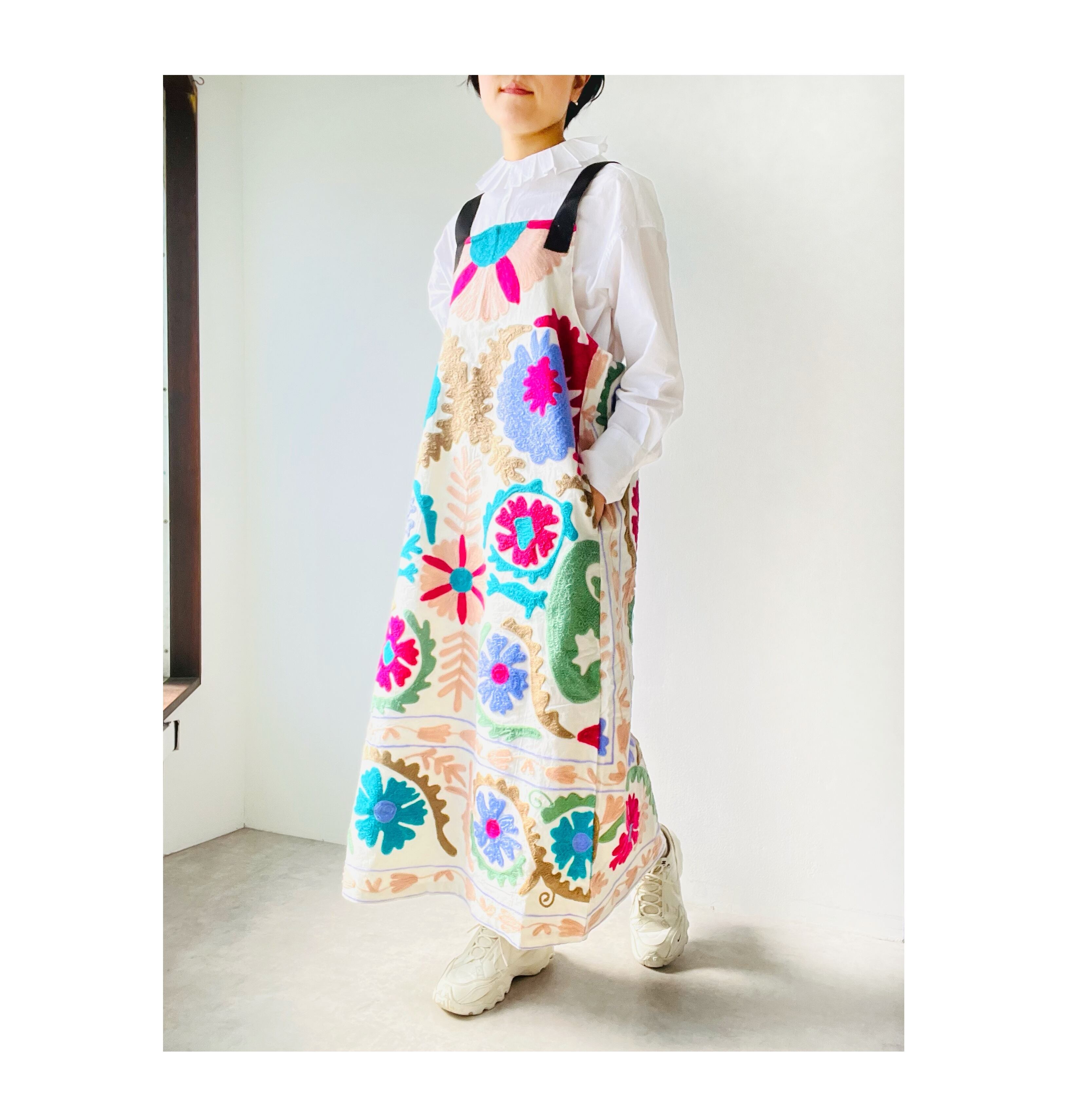 手刺繍スザニパンツ(M10~16) | pokipcee ポキプシー